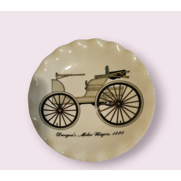 Vintage Railroad Plates Set of 3 White 5 inches Collector - Picture 4 of 10